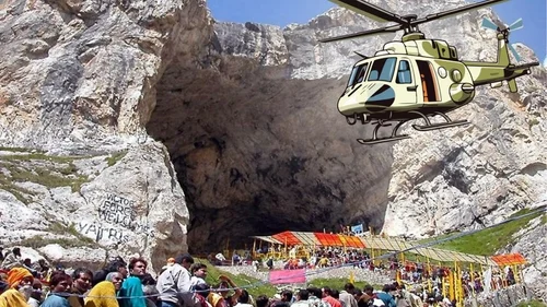 Amarnath Yatra by Helicopter